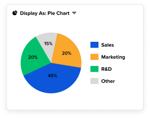 Filtering Reports and Creating Visual Charts