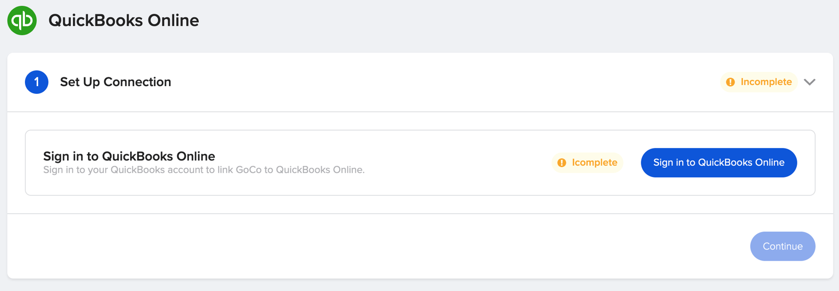 How to Set Up the QuickBooks Online Integration in GoCo